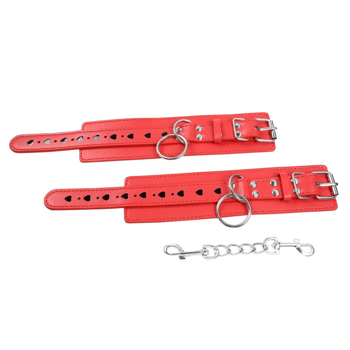 BDSM Handcuff Restraint Sex Toy Female Wrist Ankle Cuffs Detachable Heart Shape Handcuffs SM Slave Sex Games 18+ Adult Toys