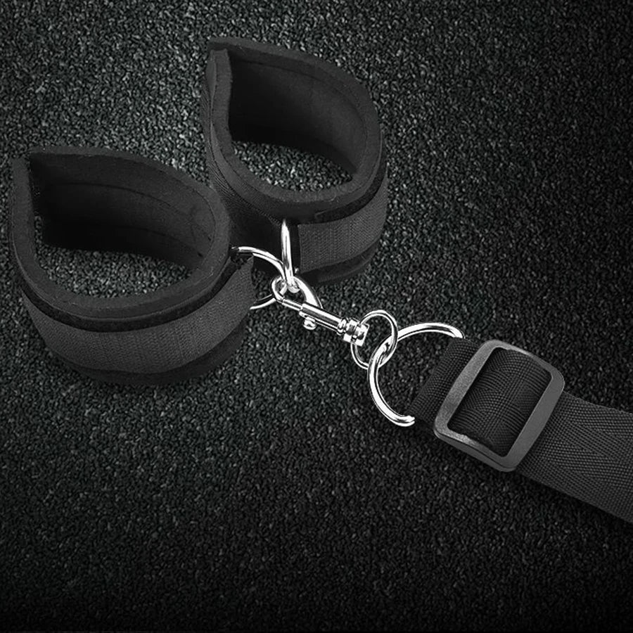 SM Back Handcuff Restraint BDSM Sex Toy Set Mouth Gag Slave Play Sextoy Adult Couple Woman 18+ Bondage Kit SEt Sex Product Shop