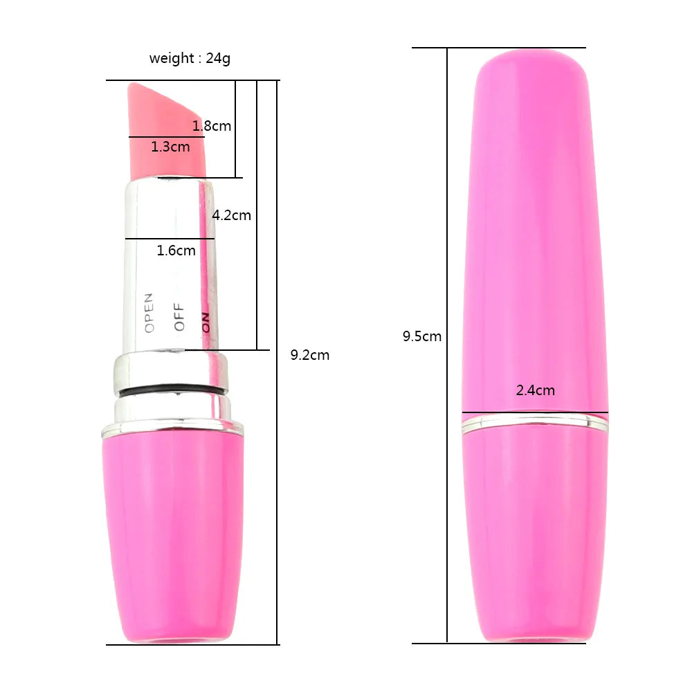 Mini Lipstick Vibrator Dildo Masturbator Privacy Bullet Clitoris Stimulator Massage Erotic Sex Toys For Women Adult Sex Products