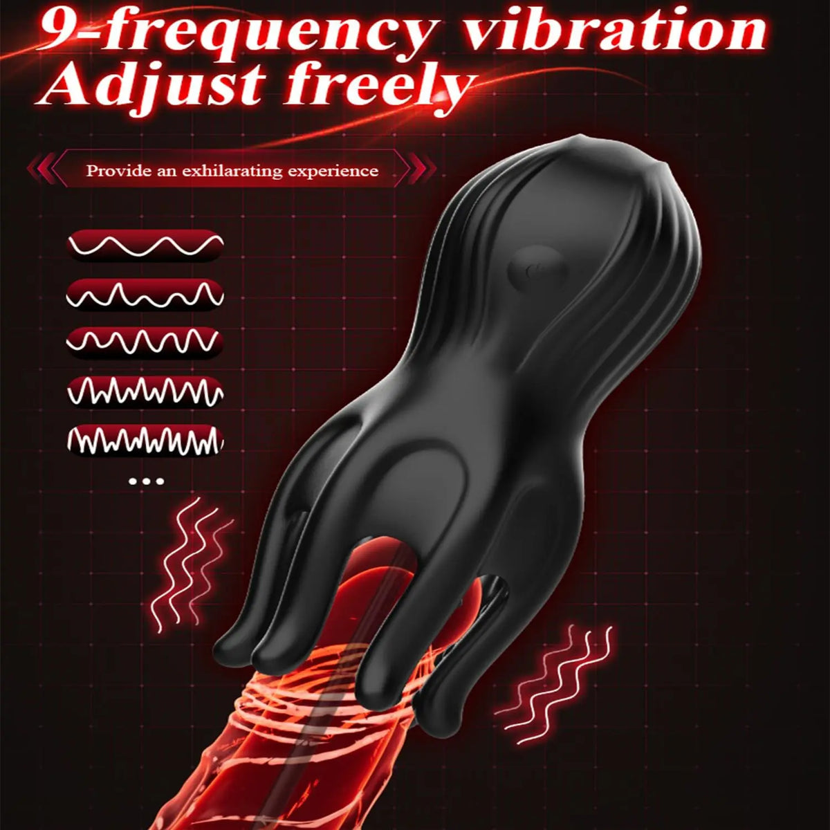 Vibrating Male Masturbator with Detachable Penis Plug App Controlled Vibrator Octopus Trainer Remote Control Sex Toy for Men