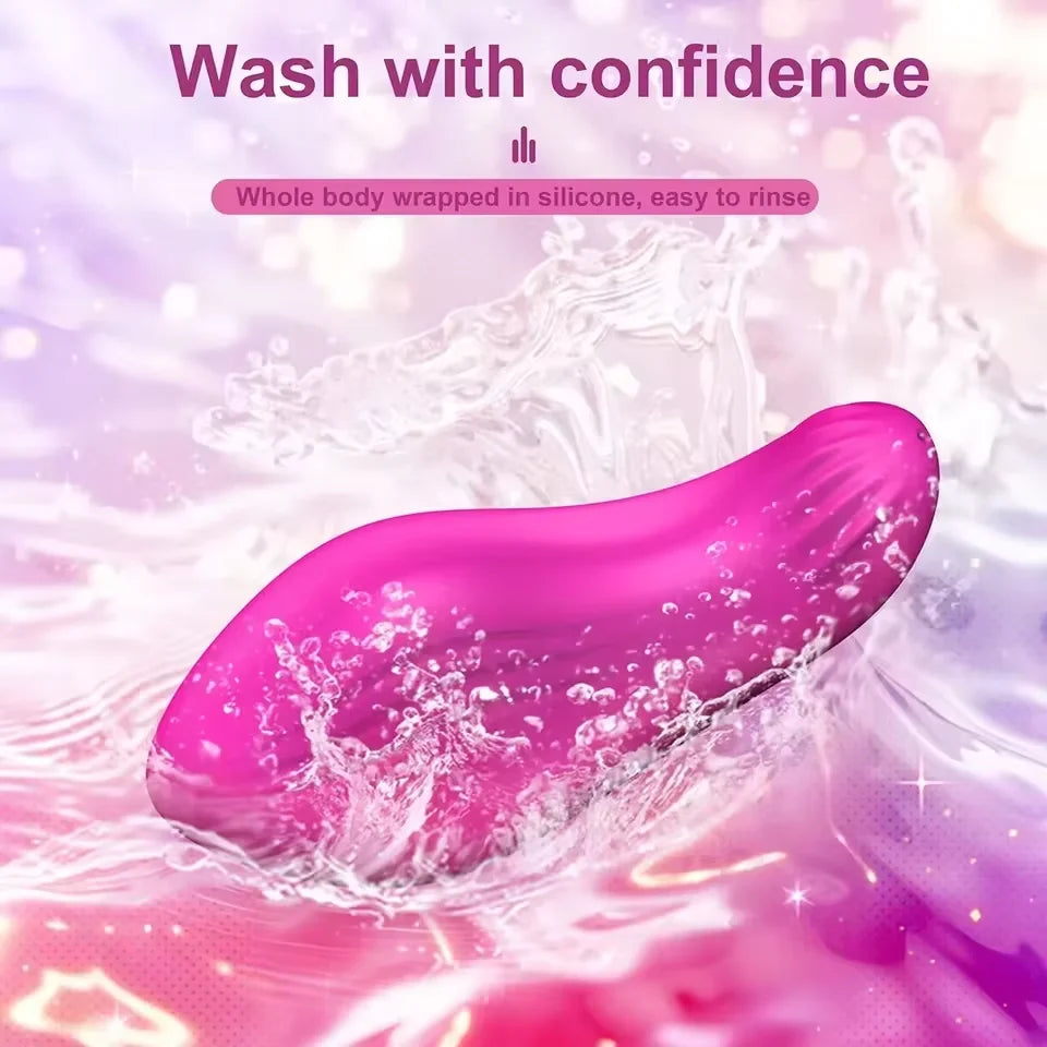Wearable Bluetooth Control Vibrator for Women Remote Control G Spot Clitoris Stimulator Vagina Massager Sex Toy for Women Couple