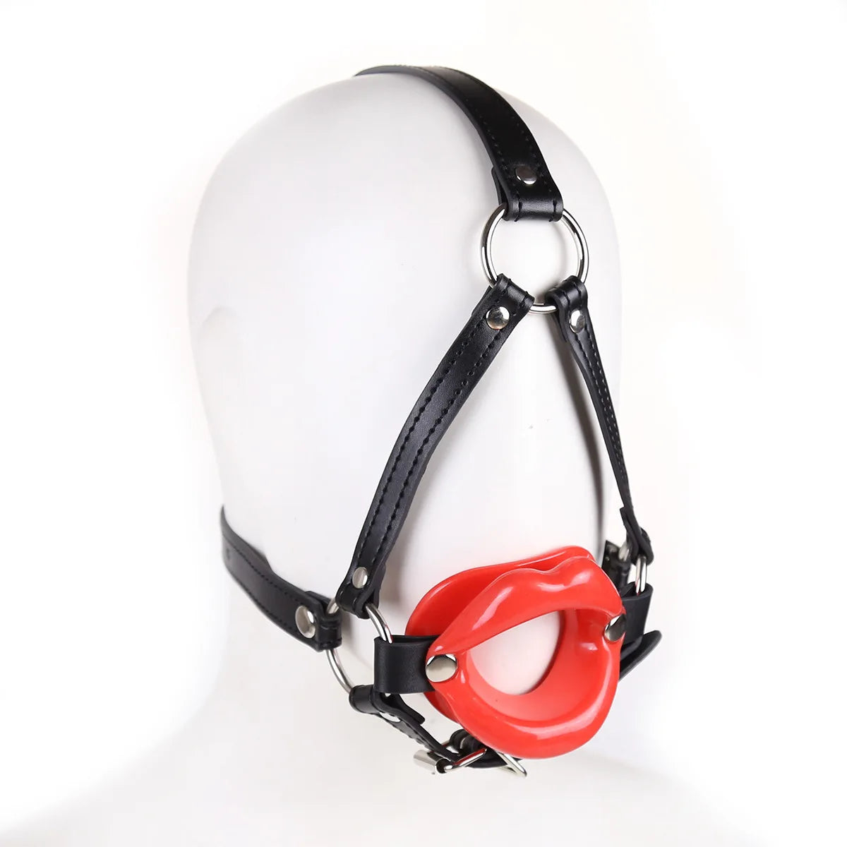Male Blowjob Oral Sex Harness Female Mouth Gag Fetish Toys Couple SM Slave Erotic Sex Games Woman Open Mouth Bondage Gears 18+