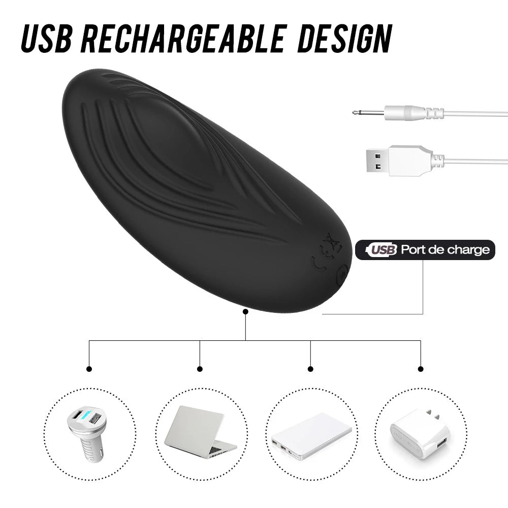 Love Egg Vibrator with Remote Control 10 Vibration Modes Waterproof Rechargeable Wearable Silicone Bullet Vibrator Adult Sex Toy