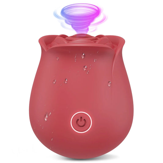 Sucking Vibrator for Women Vacuum Stimulator Oral Nipple Massage Clit Sucker Female Sex Shop Rose Sex Toys Adults Products 18+