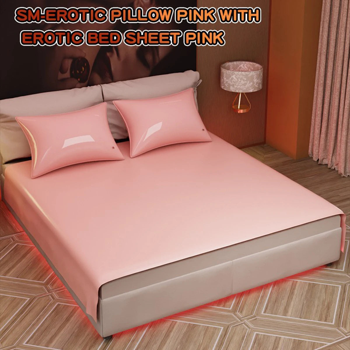 Lubricant Resist Sex Sheet Adult BDSM Oil Massage SM Slave Erotic Games Sex Tools Waterproof Bed Cover Inflatable Pillows Set 18