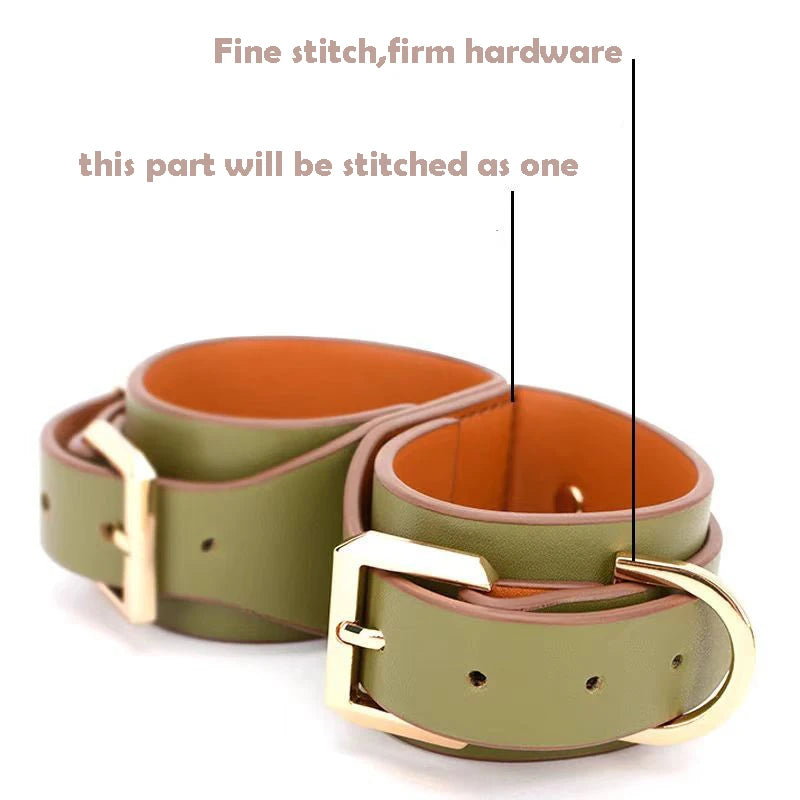 SM Handcuff Bondage BDSM Hand Restraint Cuffs Adult Slave Erotic Game Sex Play Toys Set 18+ Couple Adjustable Hand Ankle Cuffs