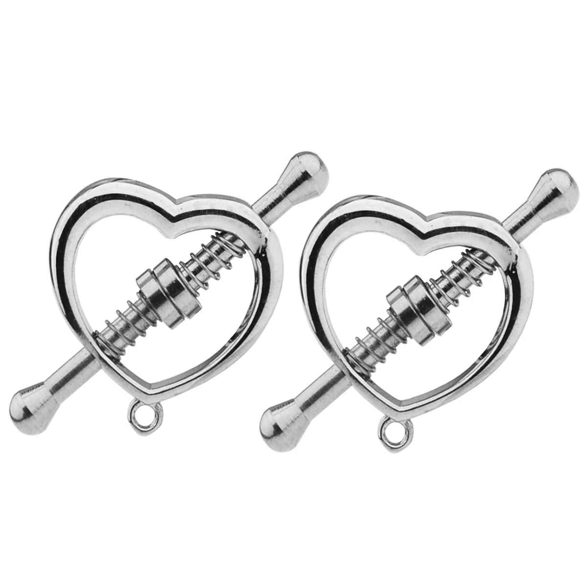 BDSM Women Nipple Clamps Pussy SM Slave Bra Stimulator Clips Female Nipple Needle Rings Couples Erotic Play Game Bondage Gear