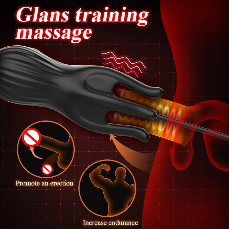 Vibrating Male Masturbator with Detachable Penis Plug App Controlled Vibrator Octopus Trainer Remote Control Sex Toy for Men