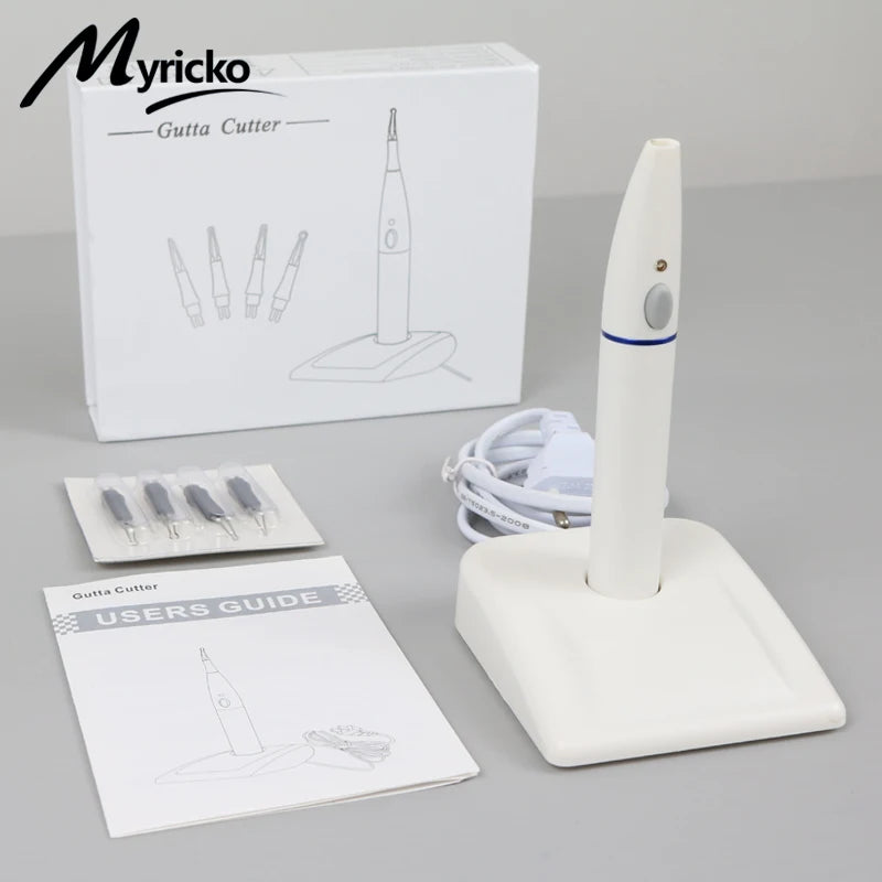 4 Tips Oral Dental Gutta Percha Tooth Gum Cutter Endo Gutta Cutter Gutta Percha Dissolved Breaker Cutter Tooth Whitening