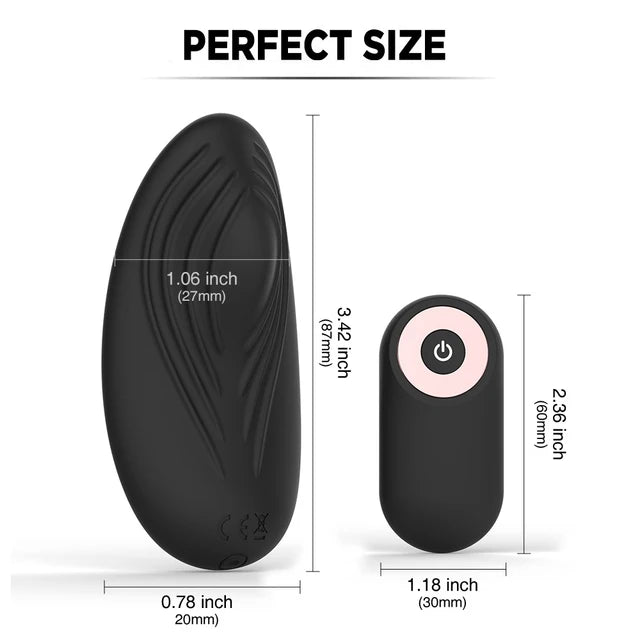 Love Egg Vibrator with Remote Control 10 Vibration Modes Waterproof Rechargeable Wearable Silicone Bullet Vibrator Adult Sex Toy