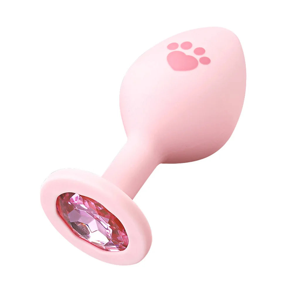 3 Sizes Soft Silicone Anal Plug Mini Butt Plug Erotic Sex Toys for Men Women Gay Couples Adult Anal Prostate Stimulator Dildo