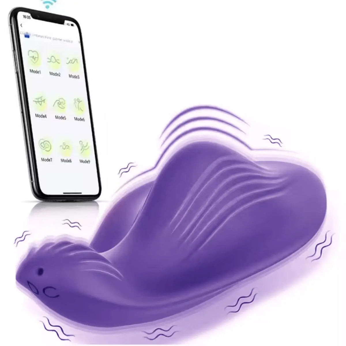 Wearable Bluetooth Control Vibrator for Women Remote Control G Spot Clitoris Stimulator Vagina Massager Sex Toy for Women Couple