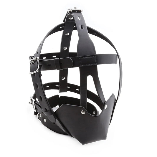 SM Slave Facial Mask Mouth Gag Fetish Toy Set BDSM Mouth Ball Sex Toys Kit Couple Adult Erotic Games Harness Mask 18+ Sex Toy