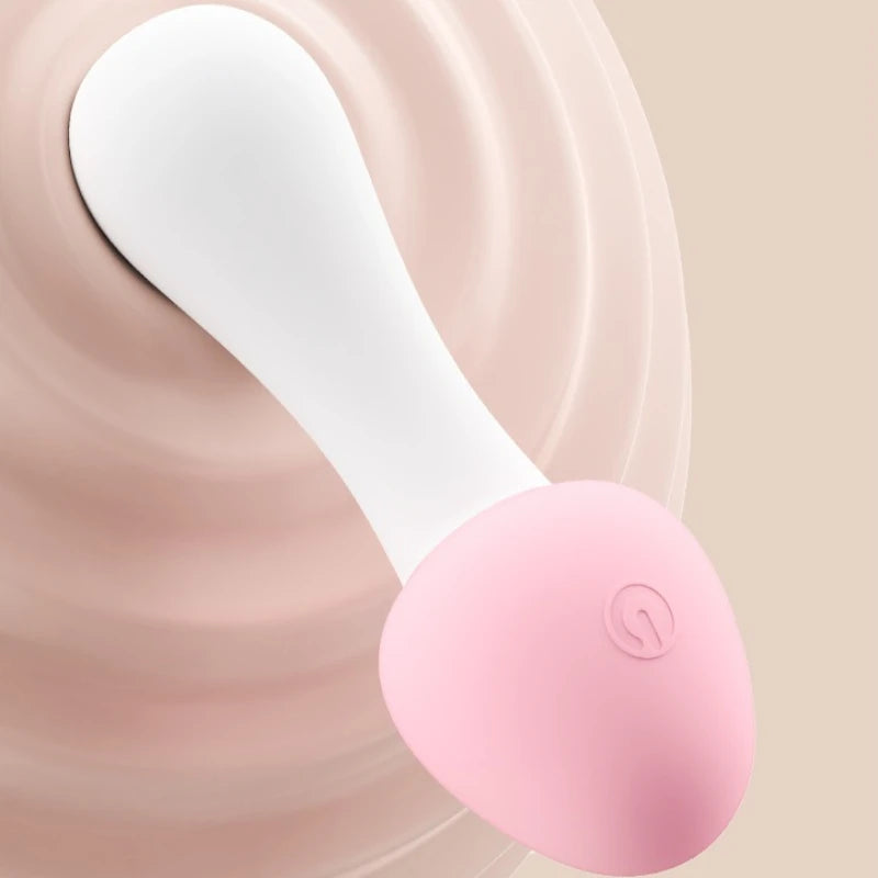 App Remote Control Mushroom Vibrator for Women Dual-Ended G-Spot Clitoral Stimulator 9 Modes Waterproof Sex Toy for Couples