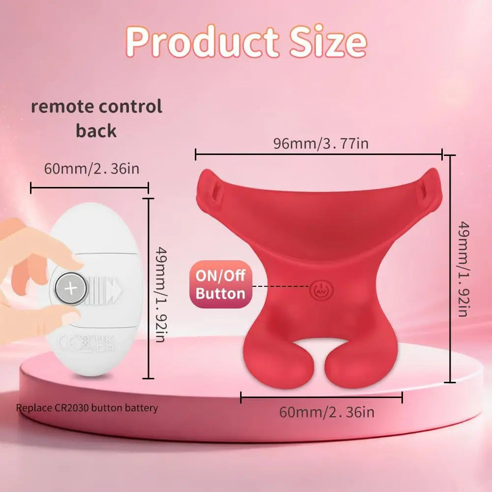 Headband Penis Ring Vibrator Sex Toys Adjustable Strap-On Rose Vibrating Cock Ring Oral Sex Toys Remote Control Adult Gay Games