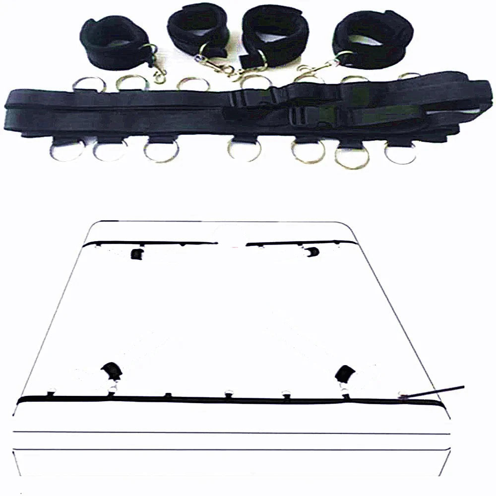 Sex Toy BDSM Kits Plush Sex Bondage Set Handcuffs Sex Games Whip Gag Nipple Clamps Sex Toys For Couples Exotic Accessories +18