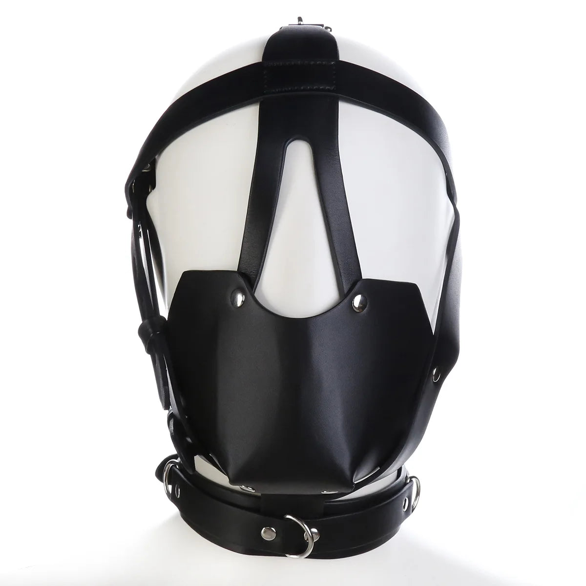BDSM Harness Facial Mask Sex Toy Couple Adult SM Slave Erotic Games Fetish Toy SM Mouth Gag Restraint Bondage 18+ Sex Products