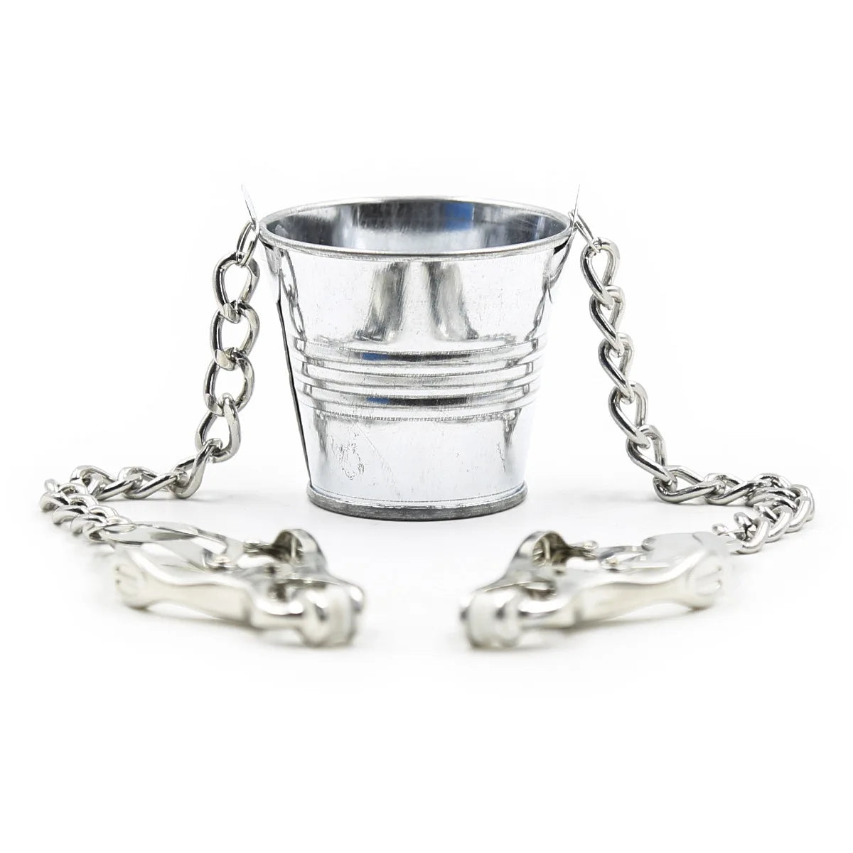 Female Nipple Clamp Metal Chain Nipples Clip Clitoral Breast Slave Vaginal Bucket BDSM Fetishism Bondage Set Vagina Stimulator