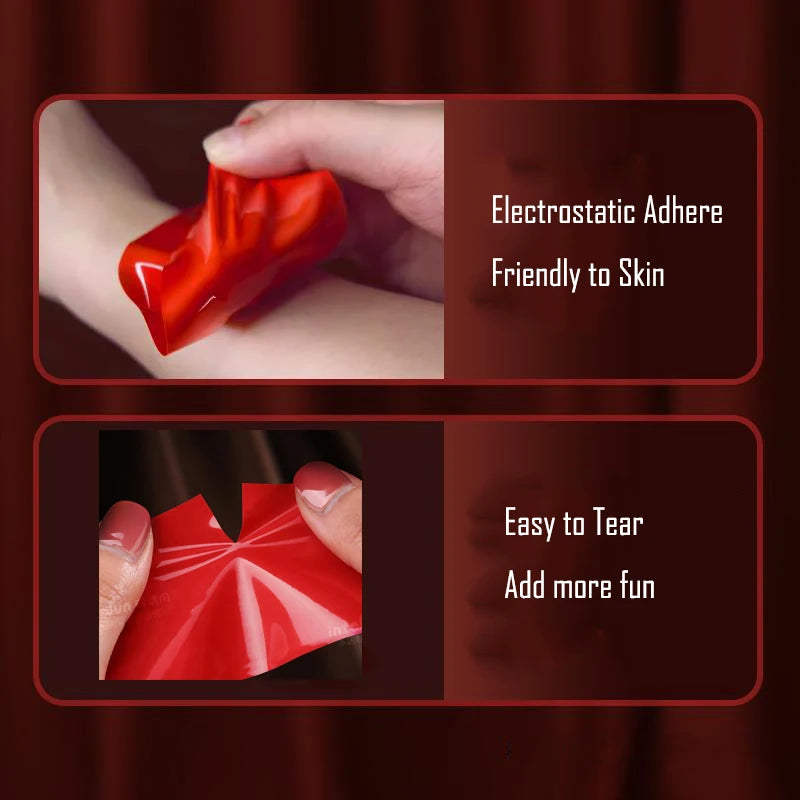 16M Adult Sex Tape BDSM Restraint Electrostatic Adsorption Tapes SM Handcuff Slave Cosplay Handcuffs Leg Restraint Sex Toy Set