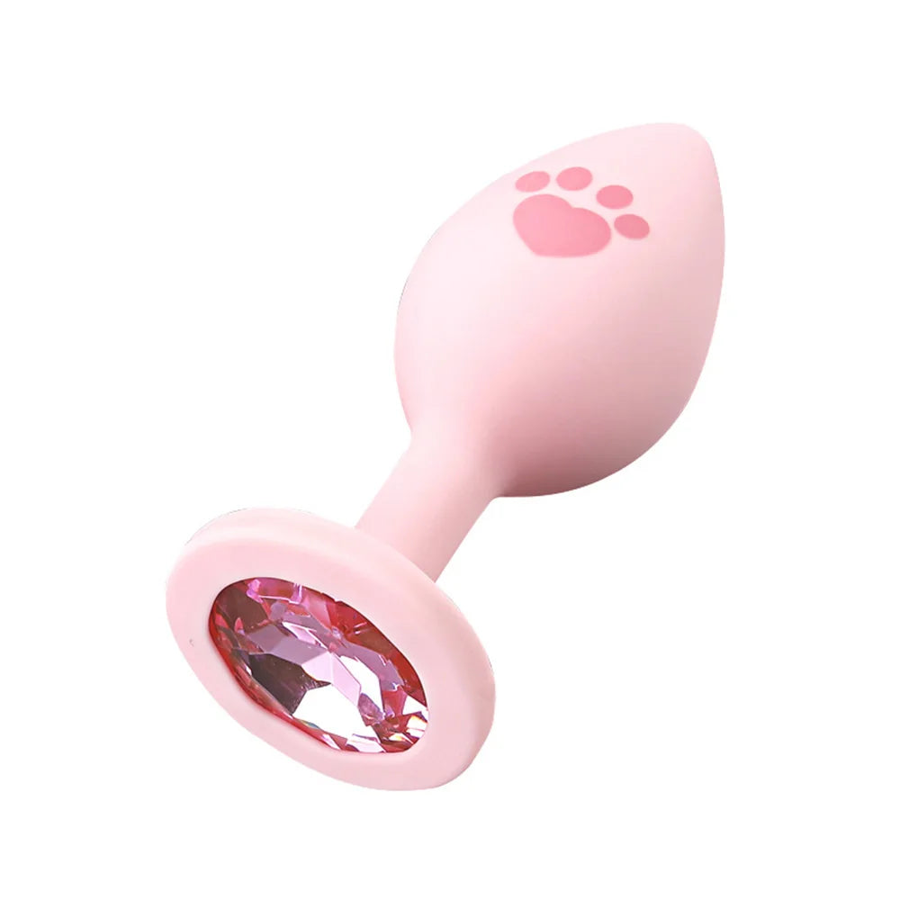 3 Sizes Soft Silicone Anal Plug Mini Butt Plug Erotic Sex Toys for Men Women Gay Couples Adult Anal Prostate Stimulator Dildo