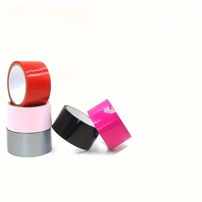 16M Adult Sex Tape BDSM Restraint Electrostatic Adsorption Tapes SM Handcuff Slave Cosplay Handcuffs Leg Restraint Sex Toy Set