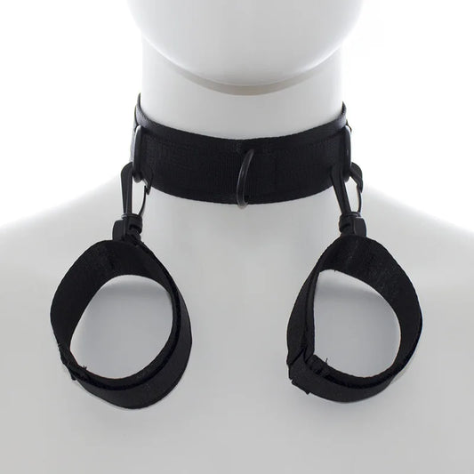 Woman Handcuff Neck Collar Body Restraint Sex Toy Adult BDSM Sex Games Bondage Strap System SM Slave Cosplay Sex Gear 18 Product