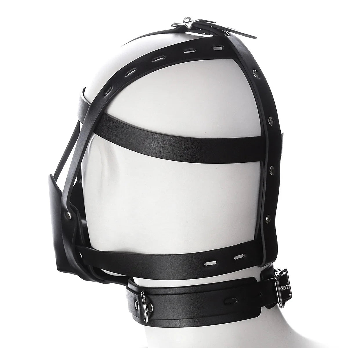 BDSM Harness Facial Mask Sex Toy Couple Adult SM Slave Erotic Games Fetish Toy SM Mouth Gag Restraint Bondage 18+ Sex Products
