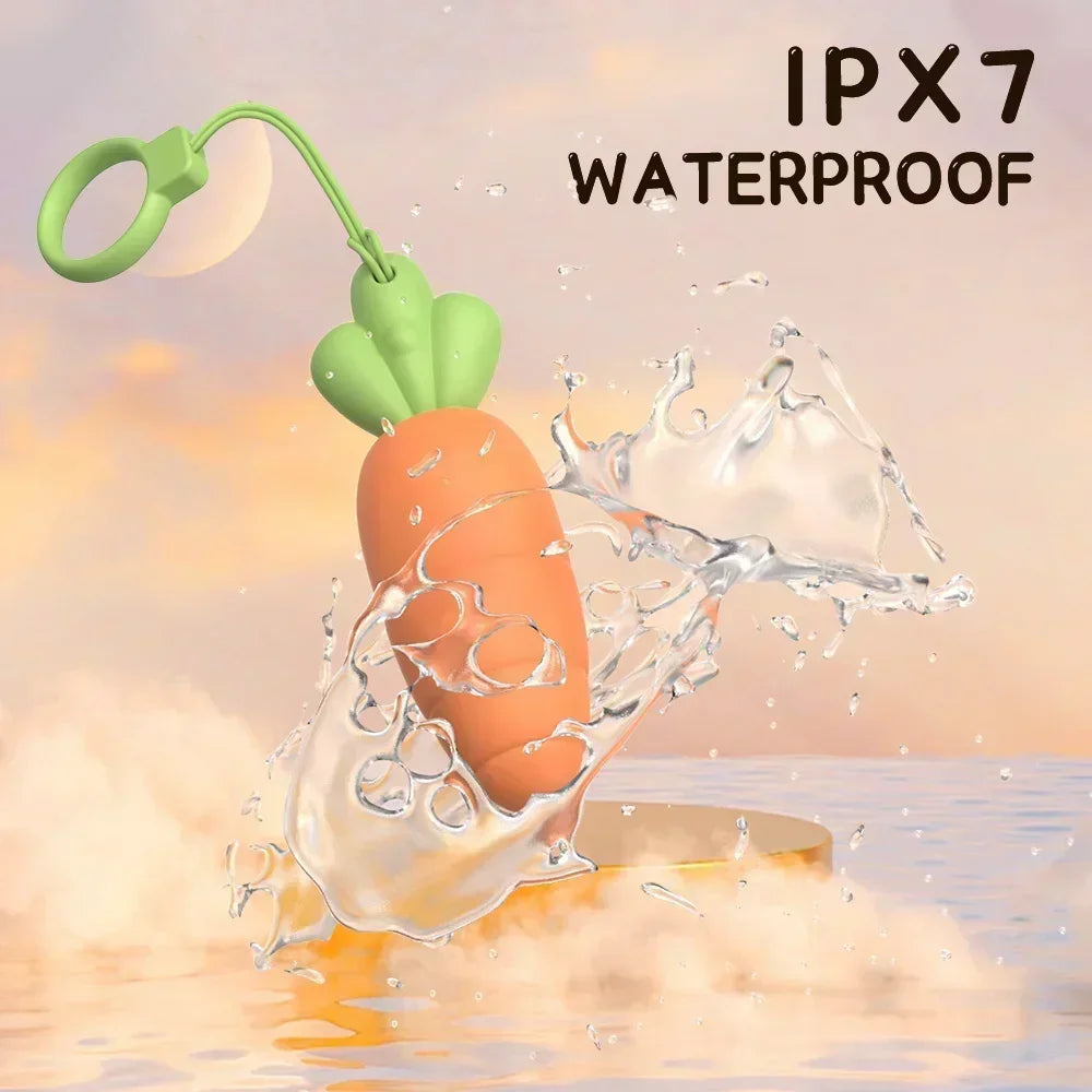 Carrot Vibrator for Women Powerful Mini Vibrating Egg Female Vagina Clitoris Stimulator Dildo Adult Sex Toys Anal Massager