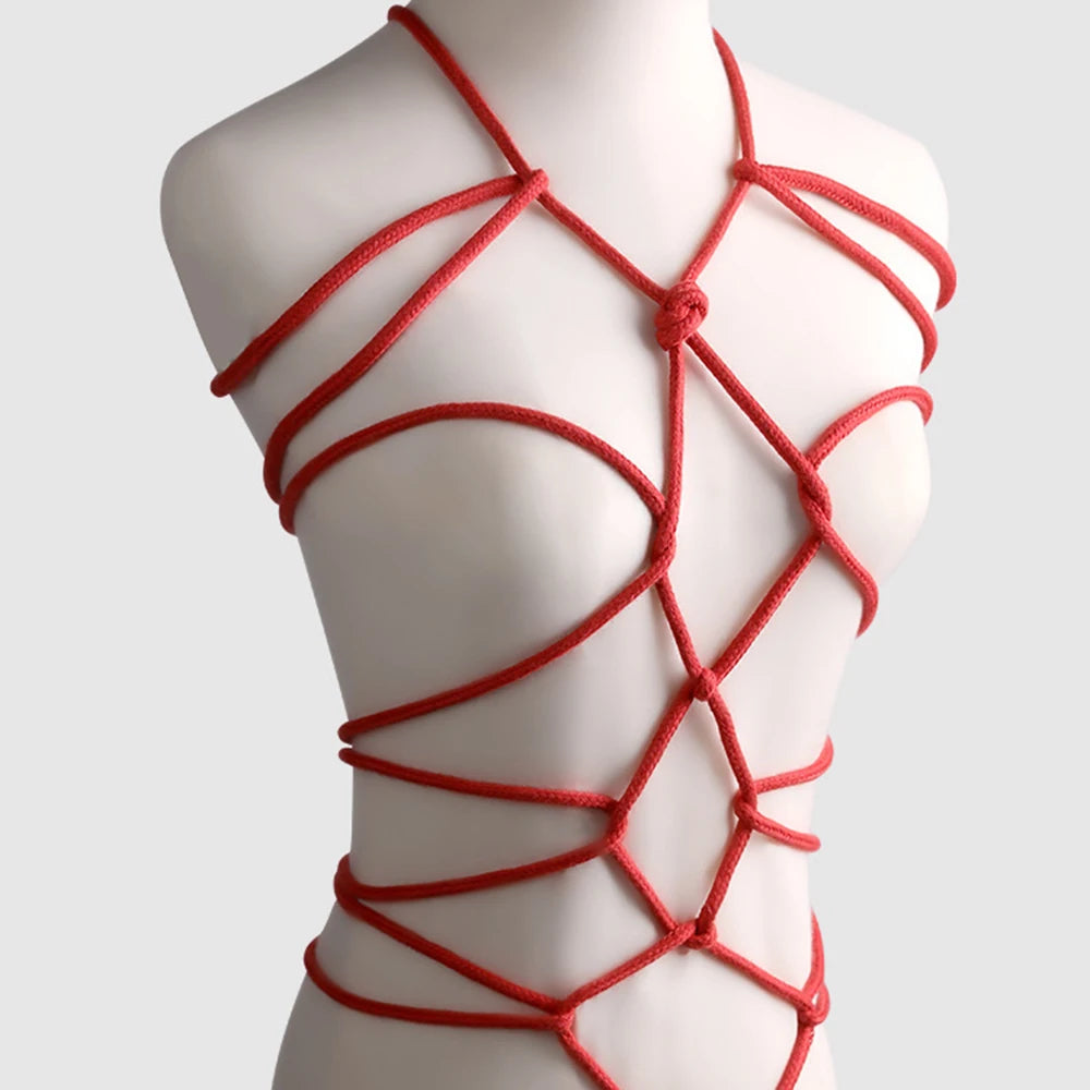 10M Sex Rope Cotton Sexope Handcuffs Sex Toy Set BDSM Body Restraint DIY Binder Japanese Shabari Sextoy Kits SM Slave Hand cuff