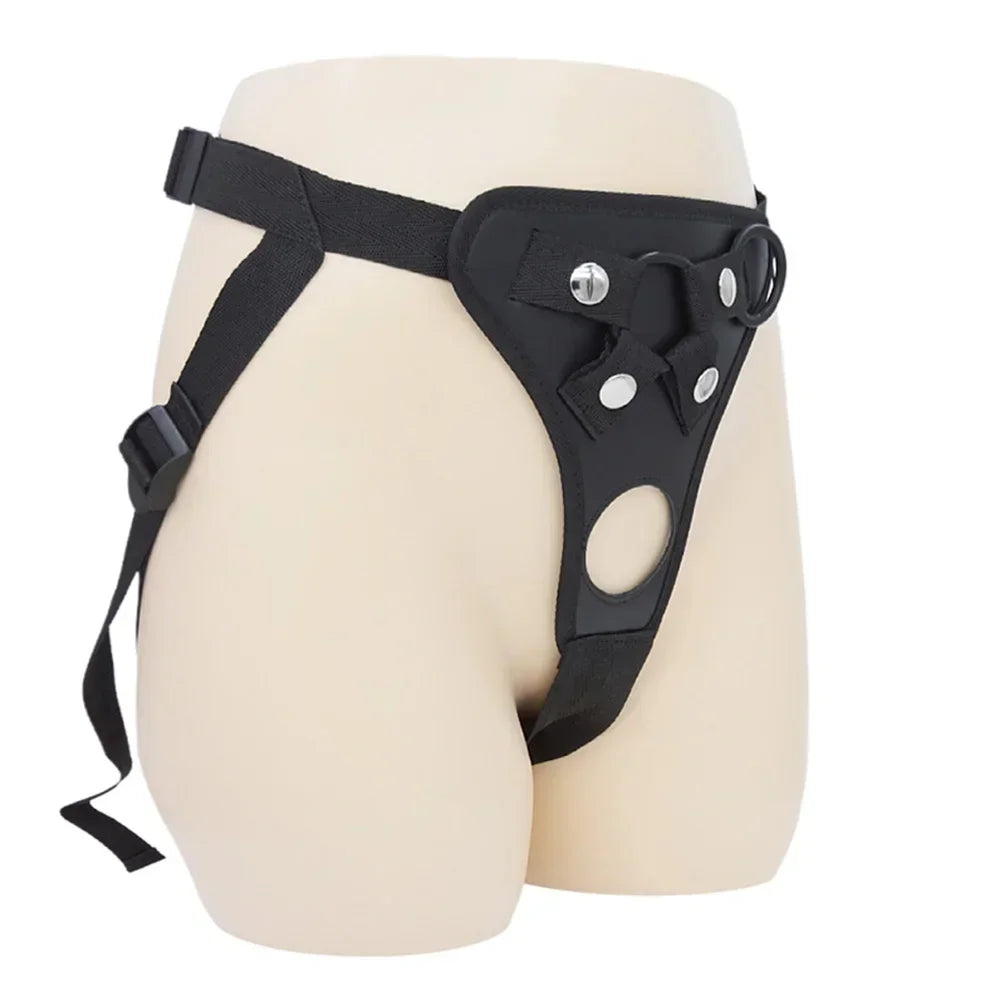 Strap On Realistic Dildo Pants Lesbian Couple Sex Toys Adult Female Double Dildo Sex Toy Wearable Harness Belt 18+ Sex Products