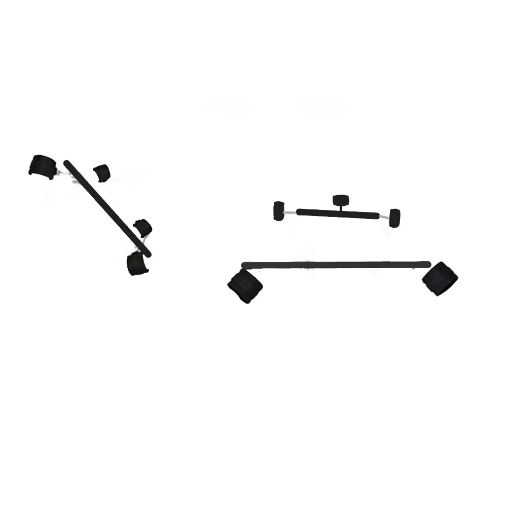 BDSM Sex Bondage Set Sex Handcuff Neck Collar Spreader Bar Steel Pipe Hand Leg Straps Restraints Slave Fetish SM Aldult Sex Toys