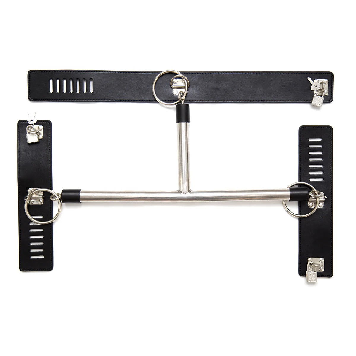SM Slave Handcuff Bar Spreader Sex Toy Set Wrist Cuffs Neck Collar Adult Toys Kit BDSM Hand Restraint Bondage Gear 18+ Products
