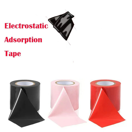 16M Adult Sex Tape BDSM Restraint Electrostatic Adsorption Tapes SM Handcuff Slave Cosplay Handcuffs Leg Restraint Sex Toy Set