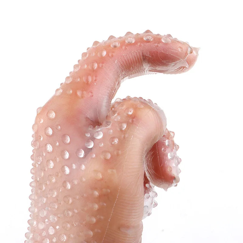 Masturbation Sex Gloves Fingering Clitoris Foreplay Sex Toy Erotic Game for Vagina Woman Hand Gloves Sex Fun Stimulator Nipple