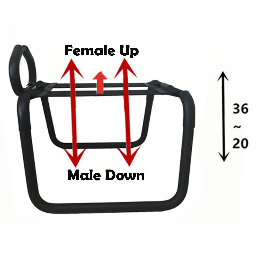 BDSM Sex Chair Sex Position Enhancer Chair Assistance Sex SM Swings Hopping Sex Sofa Sex Furniture with Handles for Couple Games