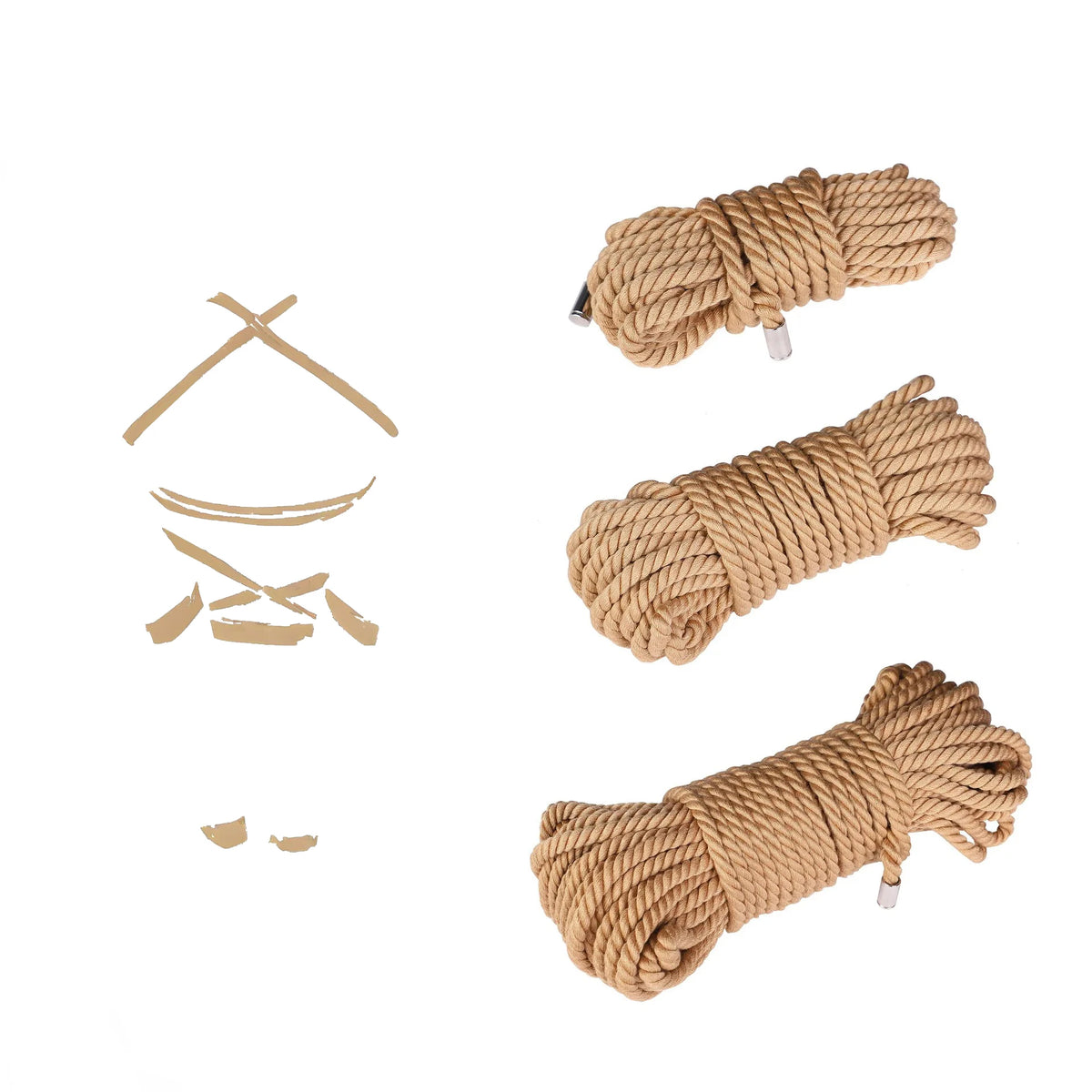 20M Sex Cotton Rope BDSM Restraint Slave Sex Toy Couple Restraints Sexope Adult 18+ Game Sextoy Handcuff Ankle Cuffs Toy Kits