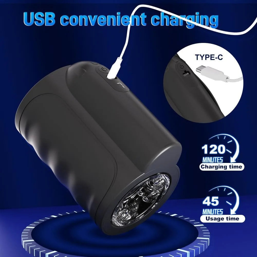Male Masterburbatar Hands Free Adult Toy Mastusbar Sucking Thrusting Machine Pussy Pocket Butt Masterbator Viboators Toys