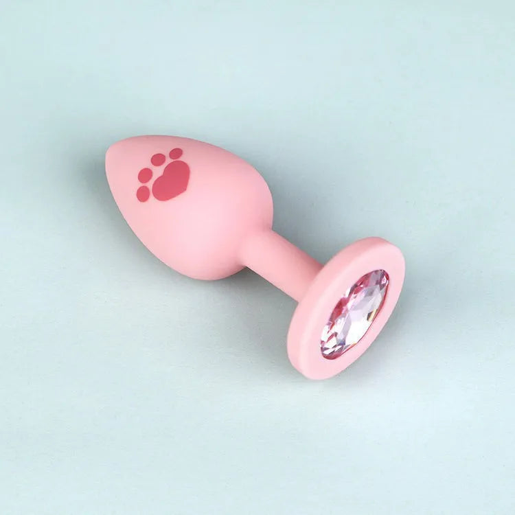 Cat Paw Anal Plug Adult Couple Games Butt Plug Erotic Product Penetration Anal Toy with Hairball Fox Tail Sex Toys for Men Women