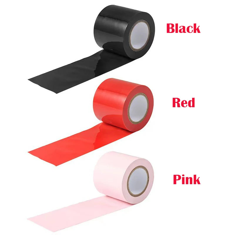 16M Adult Sex Tape BDSM Restraint Electrostatic Adsorption Tapes SM Handcuff Slave Cosplay Handcuffs Leg Restraint Sex Toy Set