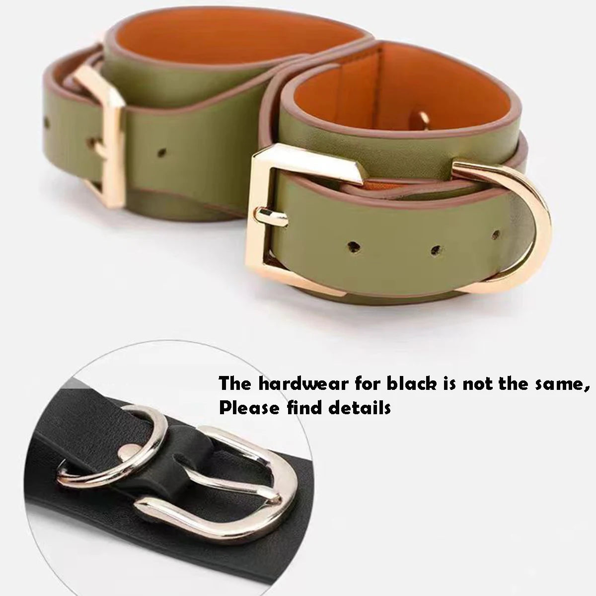 SM Handcuff Bondage BDSM Hand Restraint Cuffs Adult Slave Erotic Game Sex Play Toys Set 18+ Couple Adjustable Hand Ankle Cuffs