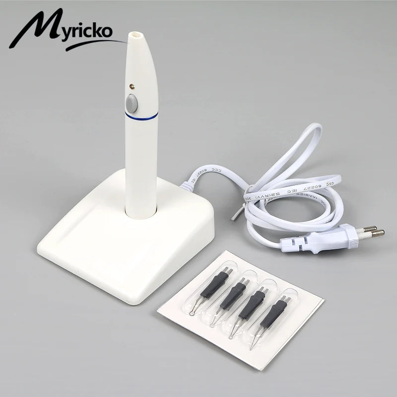 4 Tips Oral Dental Gutta Percha Tooth Gum Cutter Endo Gutta Cutter Gutta Percha Dissolved Breaker Cutter Tooth Whitening