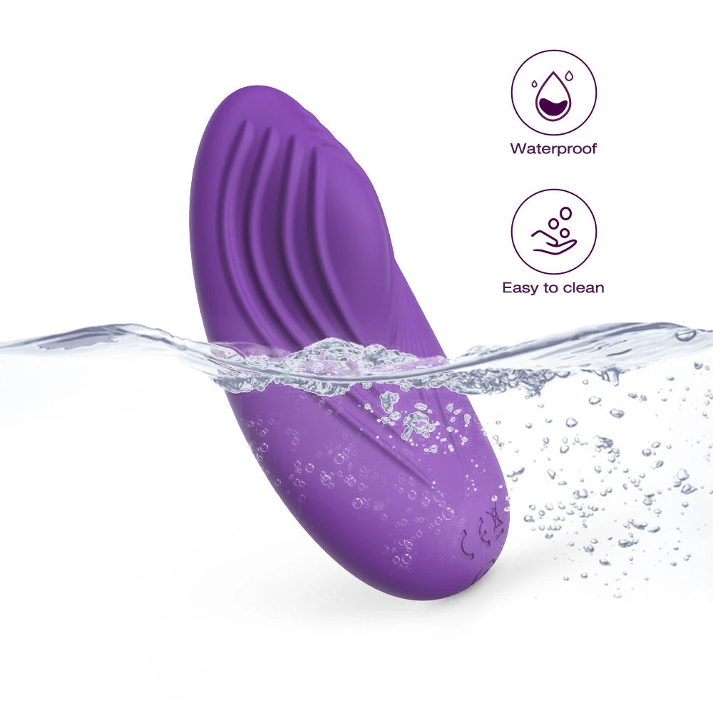 Love Egg Vibrator with Remote Control 10 Vibration Modes Waterproof Rechargeable Wearable Silicone Bullet Vibrator Adult Sex Toy