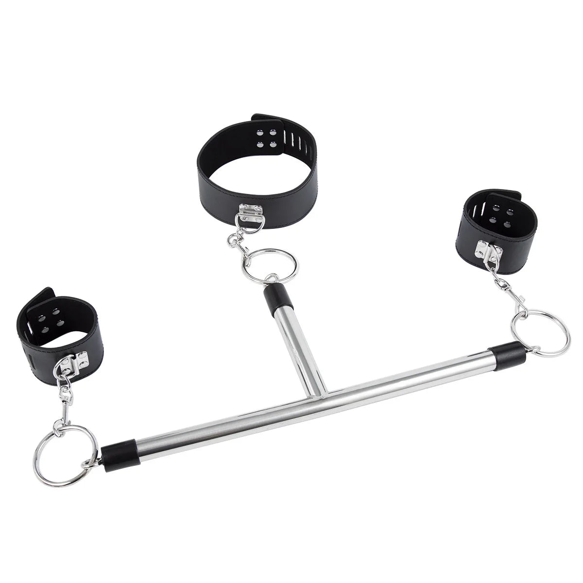 SM Slave Handcuff Bar Spreader Sex Toy Set Wrist Cuffs Neck Collar Adult Toys Kit BDSM Hand Restraint Bondage Gear 18+ Products