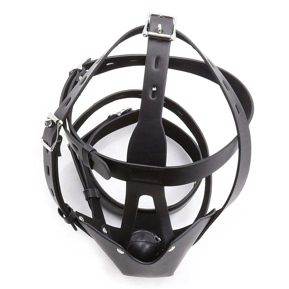 SM Slave Facial Mask Mouth Gag Fetish Toy Set BDSM Mouth Ball Sex Toys Kit Couple Adult Erotic Games Harness Mask 18+ Sex Toy