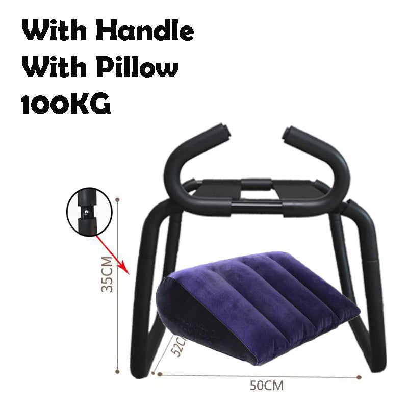 BDSM Sex Chair Sex Position Enhancer Chair Assistance Sex SM Swings Hopping Sex Sofa Sex Furniture with Handles for Couple Games