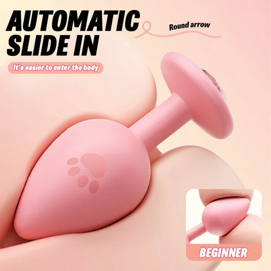 3 Sizes Soft Silicone Anal Plug Mini Butt Plug Erotic Sex Toys for Men Women Gay Couples Adult Anal Prostate Stimulator Dildo