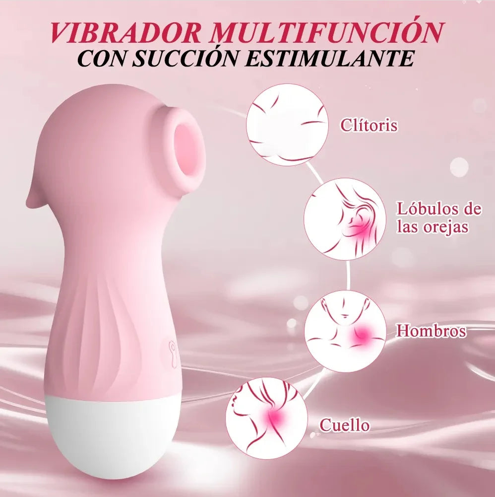 Powerful Vagina Sucking Women Vibrator Strong Shock G-Spot Stimulator Female Masturbator Erotic Dildo Stick for Couples