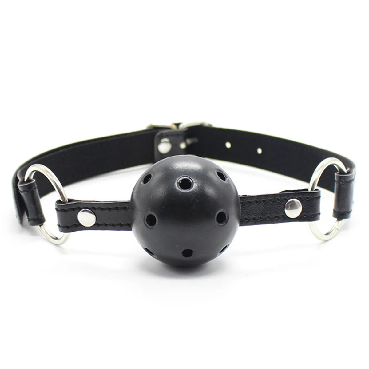 Woman Mouth Gag Silicone Oral Sex Mouth Ball BDSM Adult Restraint Sex Toy SM Slave Bondage Gear Adjustable Neck Collar MouthPlug
